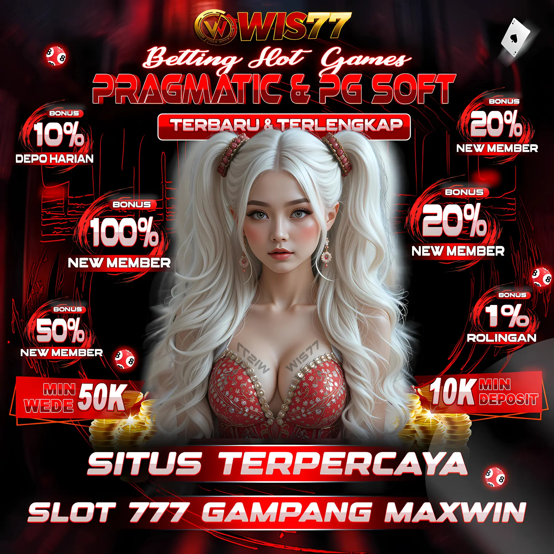 WIS77: Daftar Situs Slot Gacor Online Slot 777 Mudah Menang Hari Ini